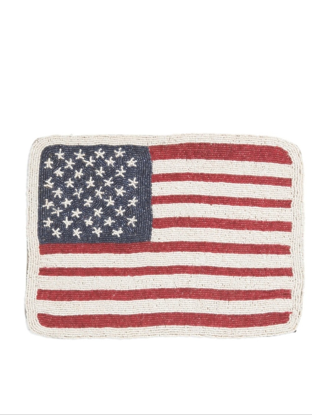 Patriotic Decorative Dining Placemats Independence Day  RED WHITE BLUE USA flag